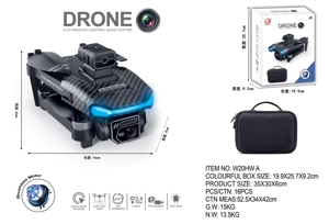 Brushless motor GPS Quadcopter with dual camera