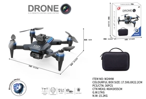 Novel foldable, 2.4G brushless motor quadcopter, altitude hold with WIFI dual cameras, optical flow positioning, four-way obstacle avoidance