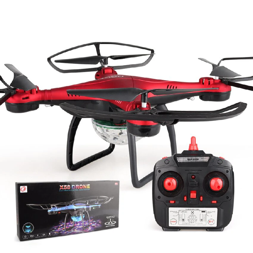 2.4G Quadcopter, altitude hold with colorful lights