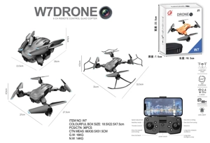Novel foldable, 2.4G quadcopter, altitude hold with WIFI dual cameras, optical flow, four-way obstacle avoidance