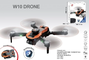 Novel folding, 2.4G Brushless Motor Quadcopter, altitude hold with WIFI dual camera, optical flow positioning, four-way obstacle avoidance, servo motor gimbal camera