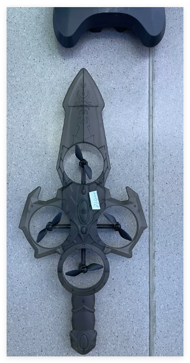 Watch remote control dual control sword