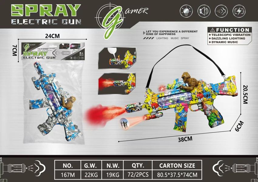 Graffiti Spray Music Electric Gun