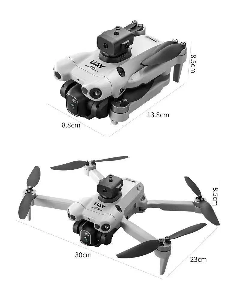 3.7V brushless motor, dual-lens optical flow WIFI version