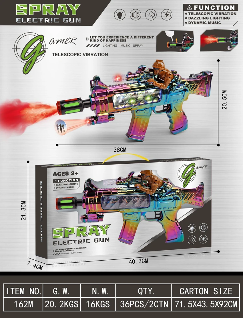 Spray Music Electric Gun