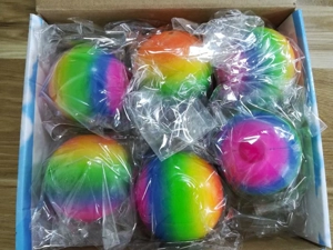 10CM Rainbow Flour Ball