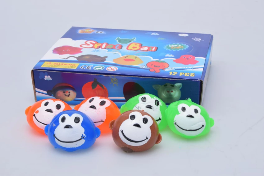 Monkey Stress Relief Squishy TPR Squeeze Ball