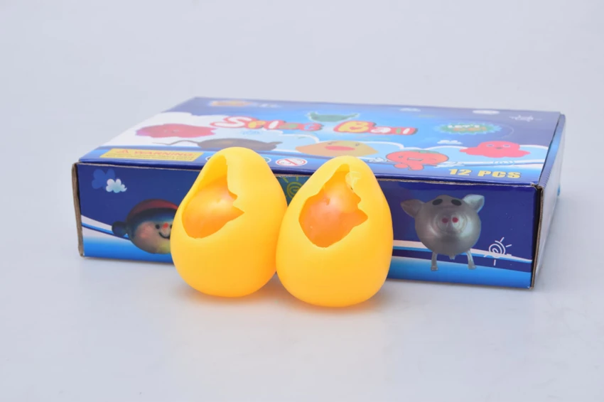 TPR Chicken in Egg Squeeze Ball