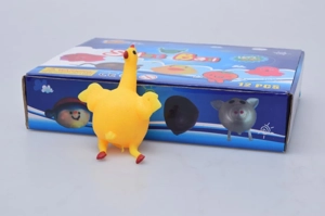 TPR Big Chicken Squeeze Ball