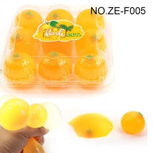 TPR Orange Squeeze Ball