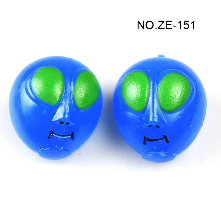 Sticky Alien Squeeze Ball Squishy