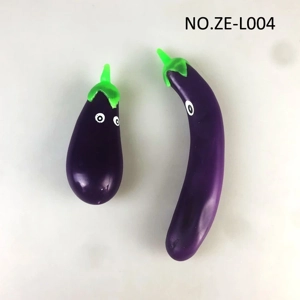 Eggplant Stretchy Toy