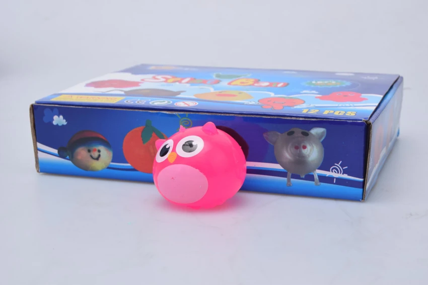 Owl Stress Relief Squishy TPR Squeeze Ball