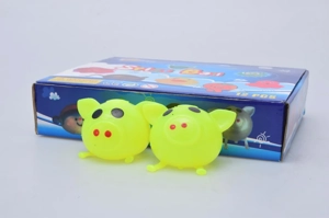 Pig Head Stress Relief Squishy TPR Squeeze Ball