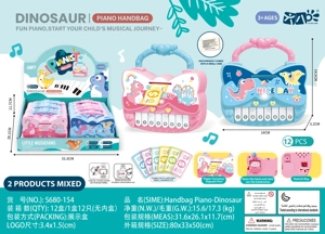 Mainan Beg Tangan Dinosaur Borong | Beg Tangan Lampu Muzik STEM Pendidikan