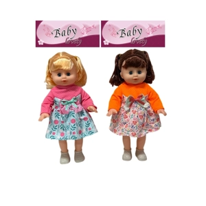 14 Inch Empty Body Bendable Leg Cute Girl Doll