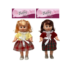 14 Inch Empty Body Bendable Leg Cute Girl Doll