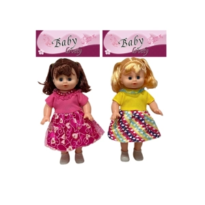 14 Inch Empty Body Bendable Leg Cute Girl Doll