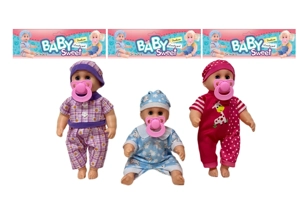 12 Inch High Quality Empty Body Bendable Leg Pacifier Boy Doll