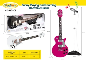 Gitar + Mikrofon Vertikal