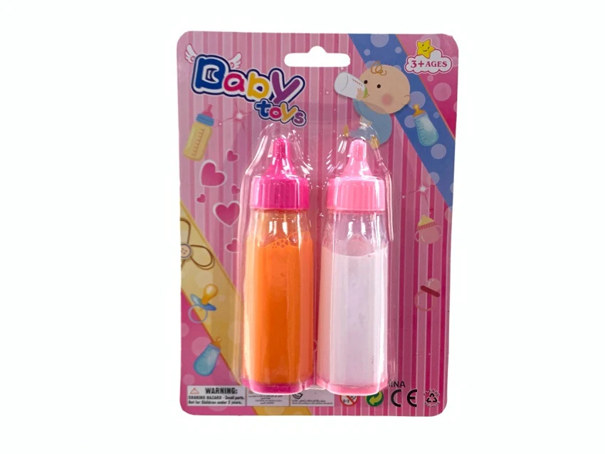 Pretend play feeding bottle with liquid