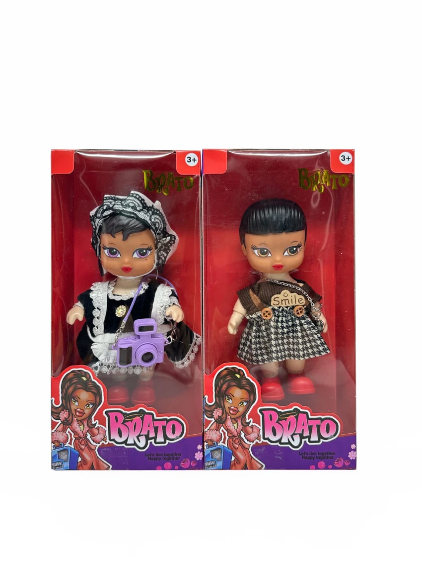 Generation 2 8 inch 12-joint solid fashion Belaz doll with camera and necklace