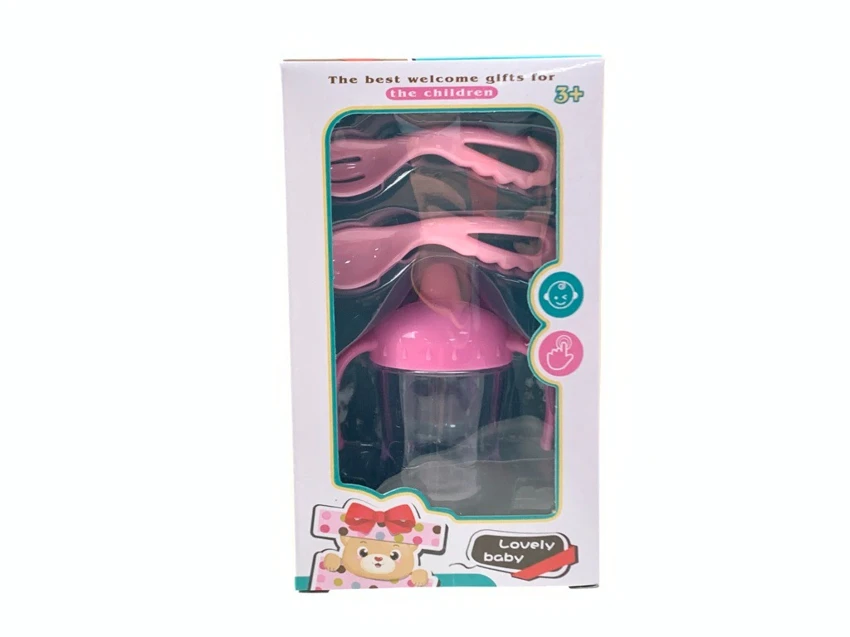 ขวดนมเป็ดที่ไม่มีของเหลวพร้อมซุป