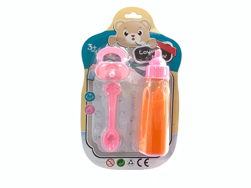 Botol susu cair di rumah.