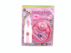 Botol susu cair di rumah.