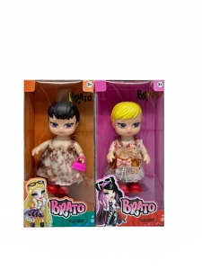 Generasi 2 8 inci 12 sendi fesyen badan padat Bellaz anak patung dengan kamera dengan kalung