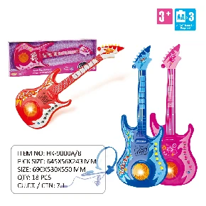 Gitar elektronik + mikrofon gantung telinga