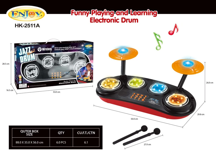 Alat musik silikon drum