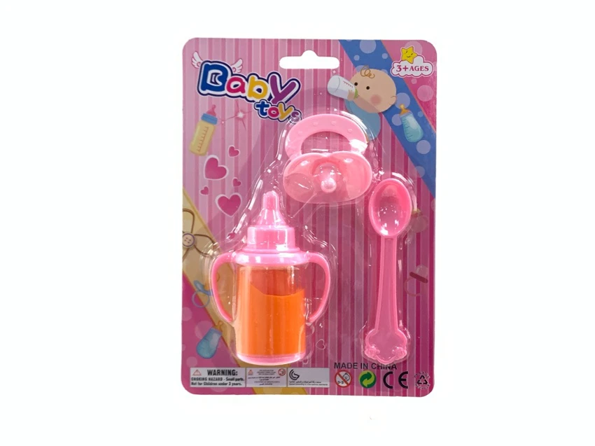 Pretend play feeding bottle with liquid