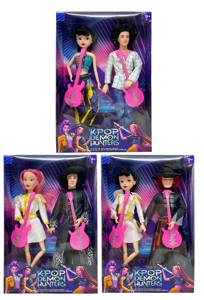 รุ่นที่ 2 K-POP 11.5 นิ้ว 12 ข้อ กลุ่มนักไล่ปีศาจหญิง, กลุ่มนักไล่ปีศาจชาย 2 คนผสมกับกีตาร์