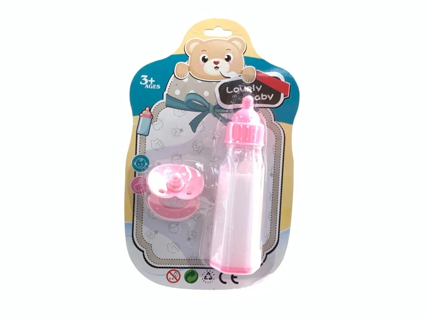 Botol susu cair di rumah.