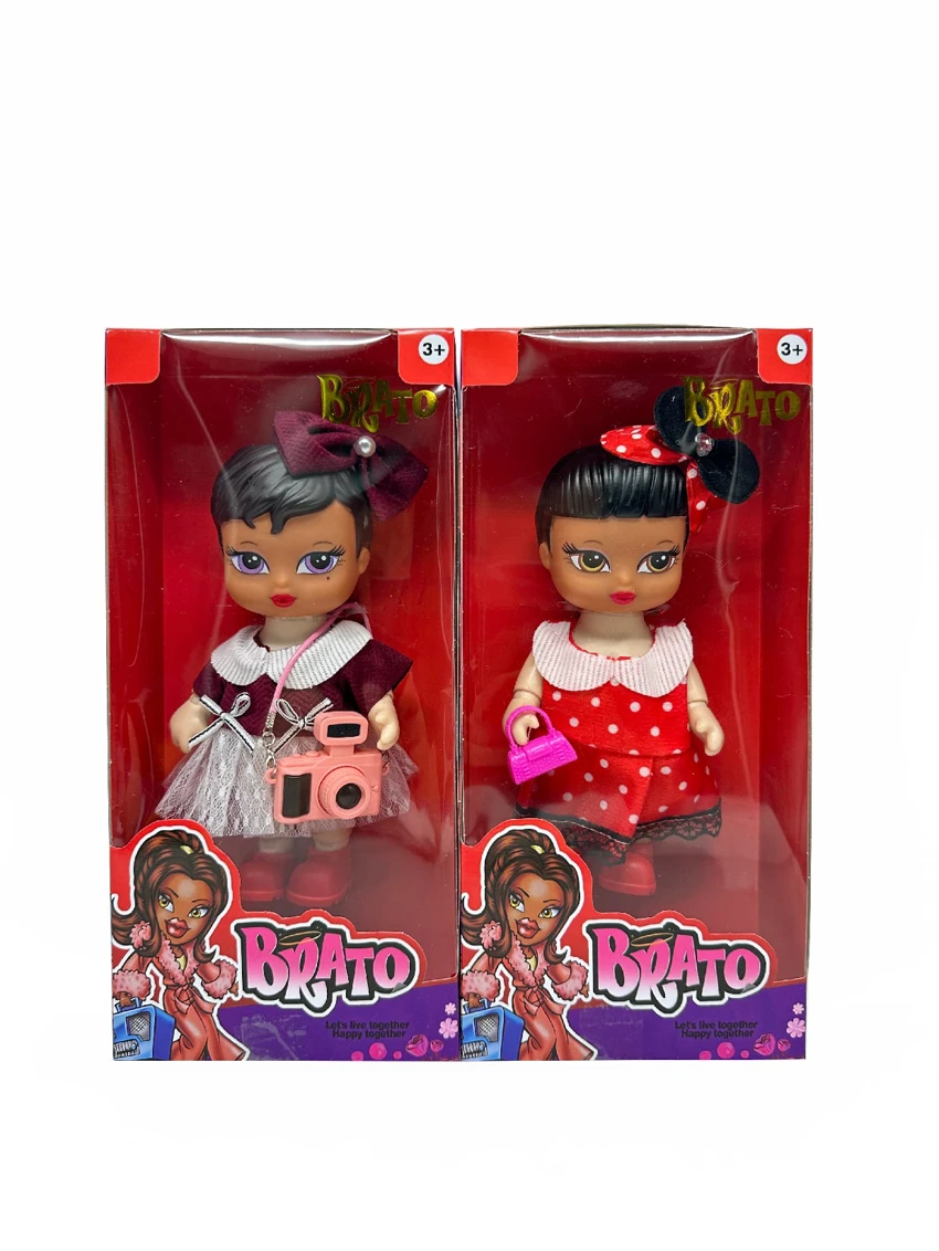 Generasi 2 8 inci 12 sendi fesyen badan padat boneka Belaz dengan beg tangan dengan kamera