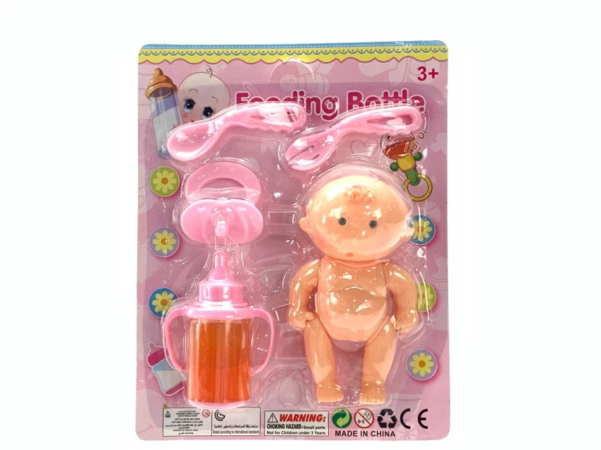 Kentang kecil dengan jus oren botol susu ajaib