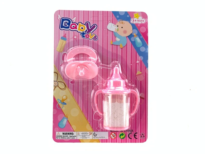 Pretend play baby magic empty bottle