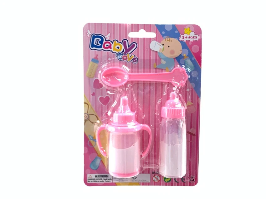 Pretend play feeding bottle with liquid