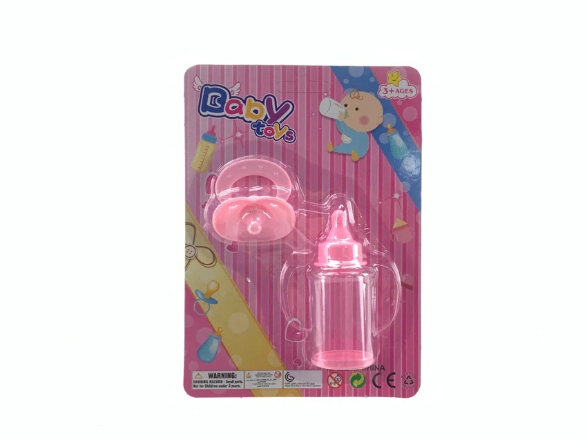 Pretend play baby magic orange juice bottle