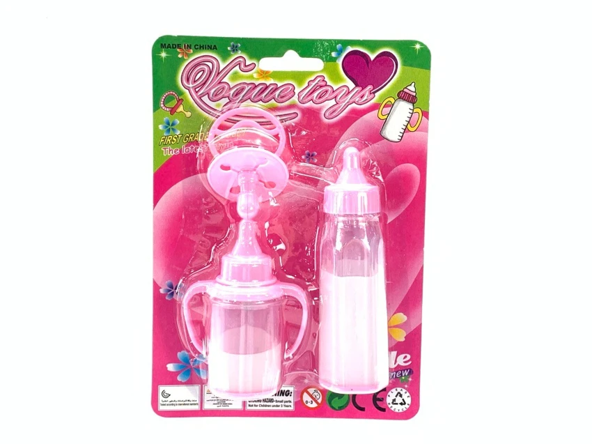 Pretend play baby magic small potato doll with bottle