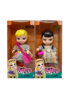 Generasi 2 8 inci 12 sendi padat boneka fashion Bellaz dengan karangan bunga dan gitar