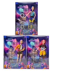 Generasi 1 K-POP Pemburu Sihir 12 sendi, dengan peralatan siaran langsung dan set gitar