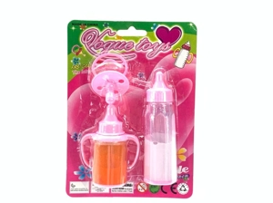 Susu ajaib untuk bayi dengan botol jus oren