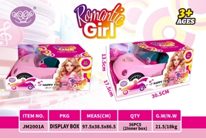 Electric Universal Pink Barbie Car