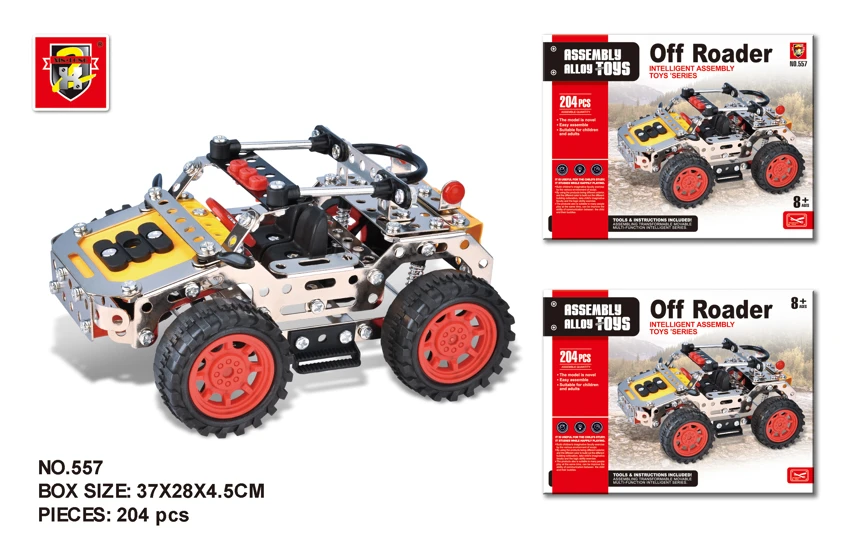Kereta Terbuka Off-Road (204pcs)