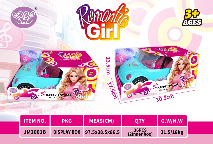 Electric Universal Macaron Green Barbie Car