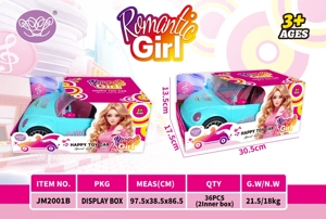 Electric Universal Macaron Green Barbie Car