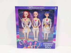 11.5 Musikal berburu setan yang solid * 3 orang + aksesori