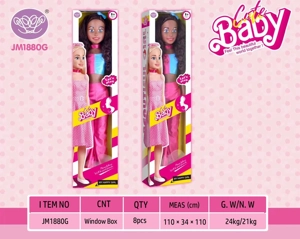 108CM Kulit Hitam Barbie